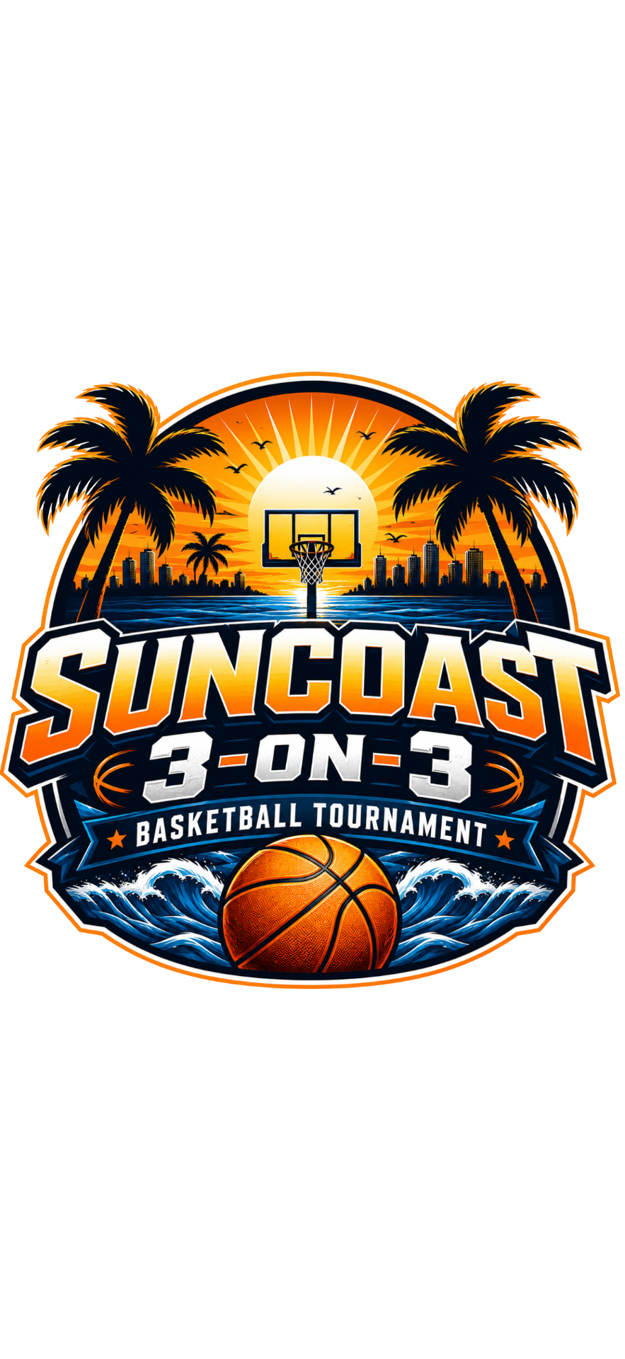 Suncoast 3-on-3 Basketball Tournament & 3-Point Competition logo